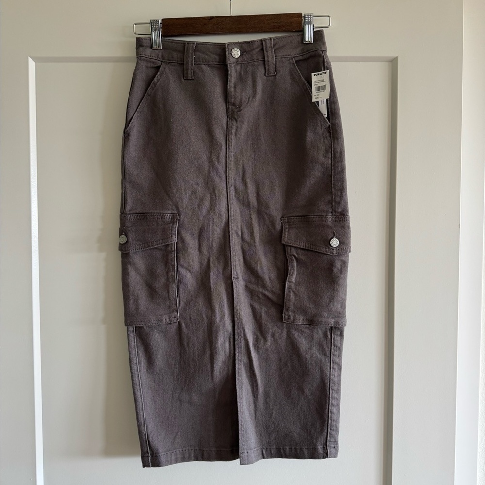 Women’s Gray RSQ Cargo Skirt